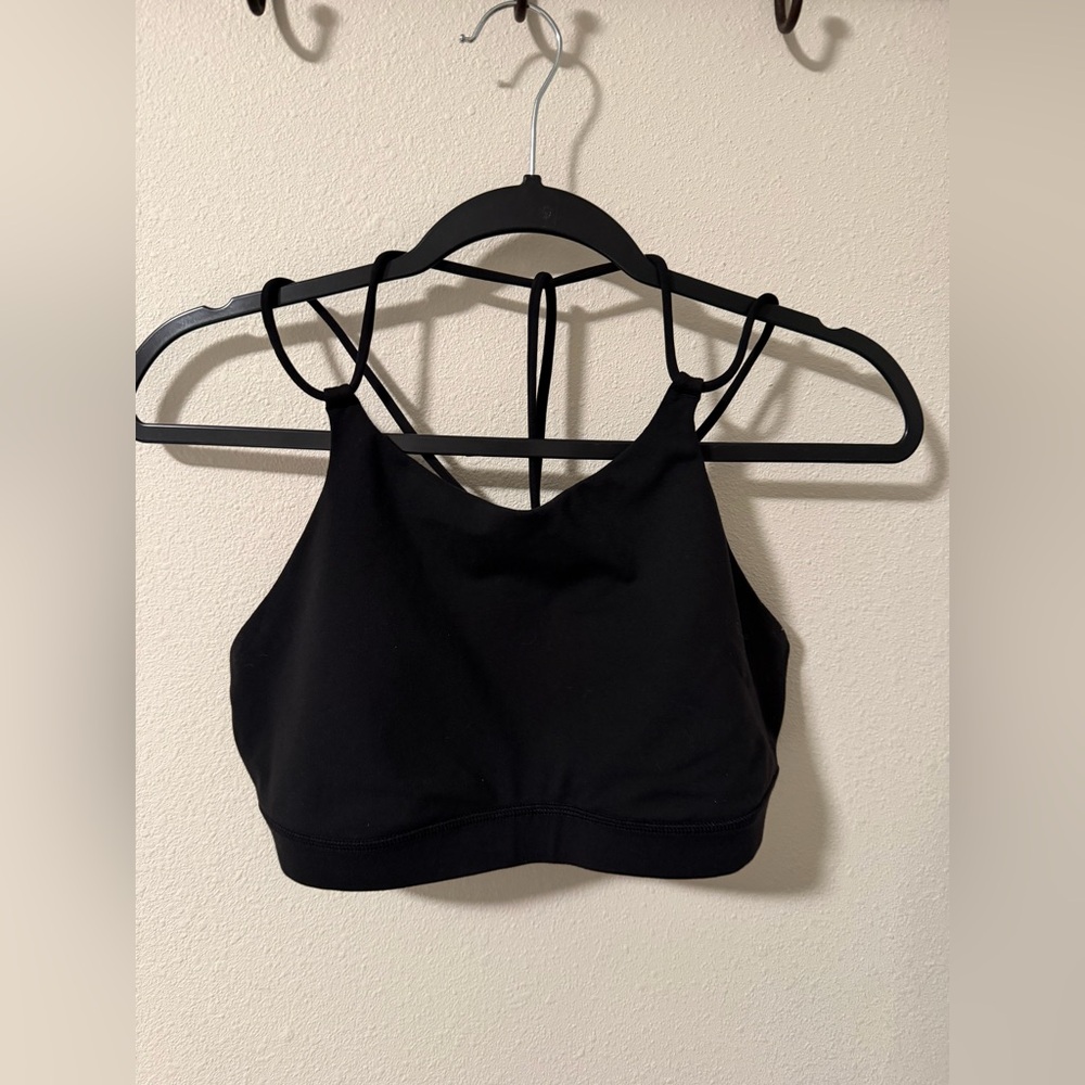 Lululemon Athletica Black Strappy Sports Bra Size 12 - Picture 7 of 7